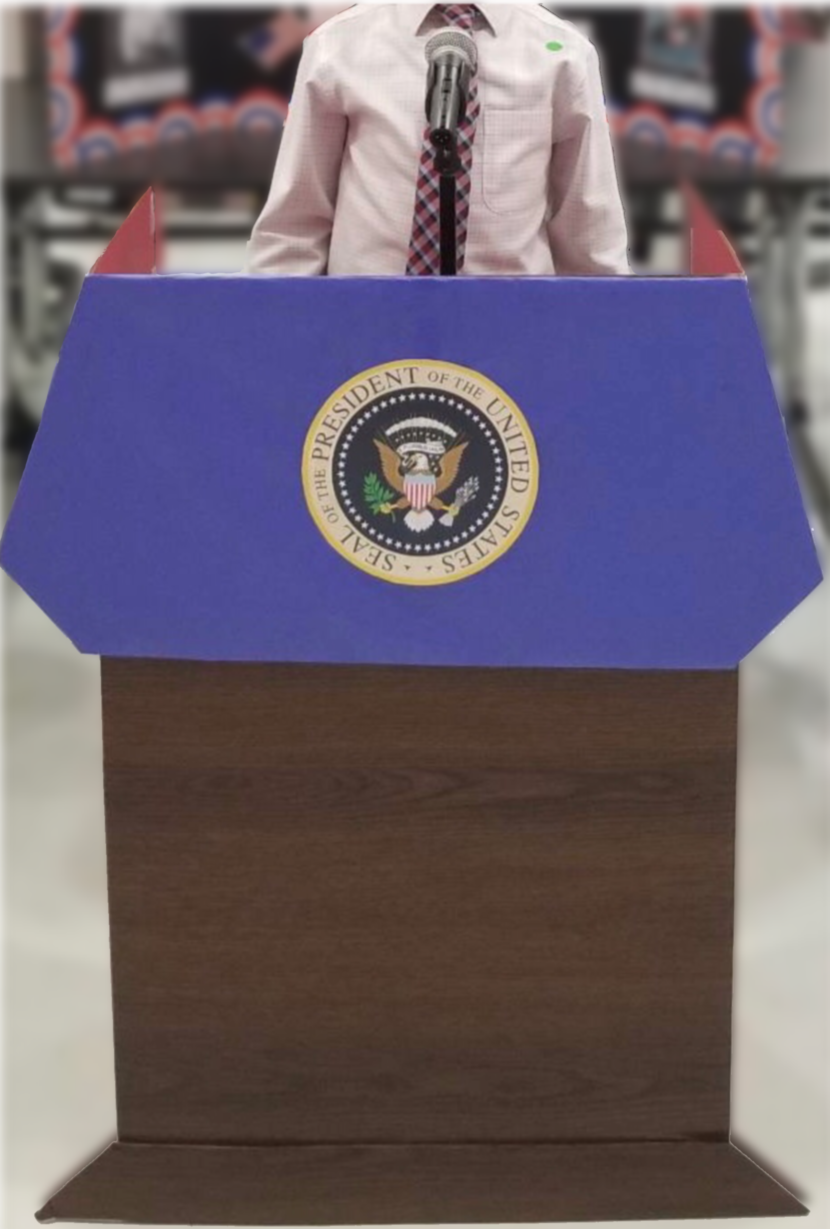 How to Make a Presidential Podium