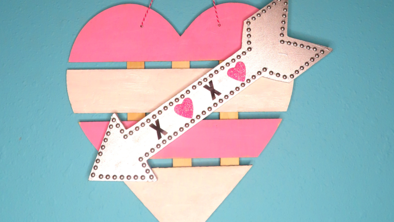 Dollar Tree Valentine’s Heart Craft You Have To See