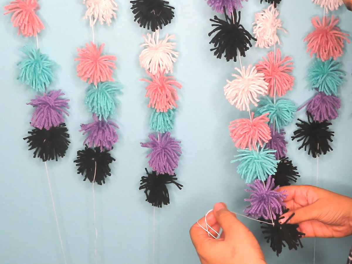 How to Make a Pom Pom Wall Hanging DeAnn Creates