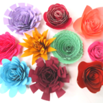 How to Make 3D Rolled Paper Flowers with Cricut