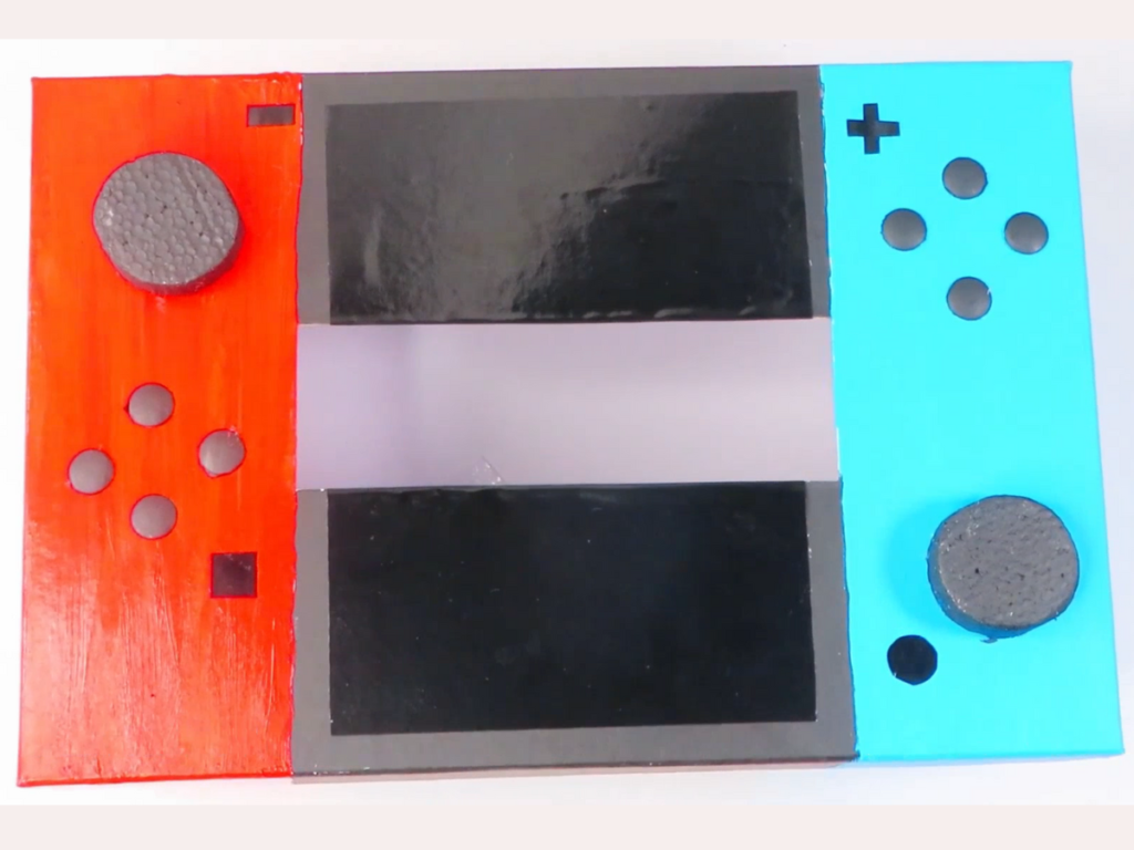 Finished Project: Nintendo Switch DIY Valentine Box